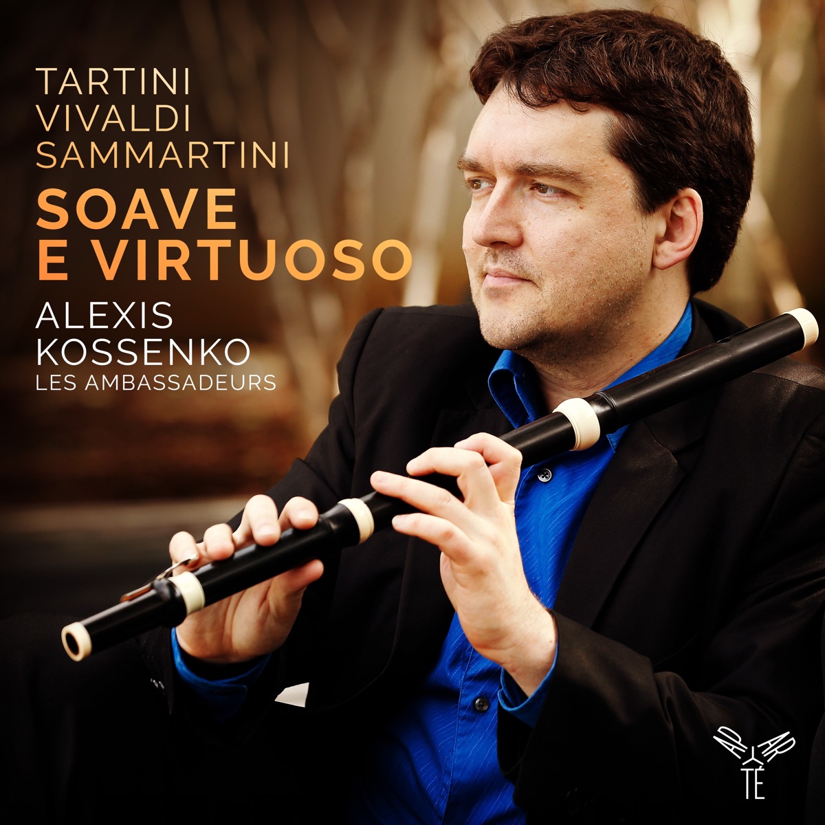 Tartini, Vivaldi & Sammartini: Soave e virtuoso by Alexis Kossenko & Les Ambassadeurs album cover