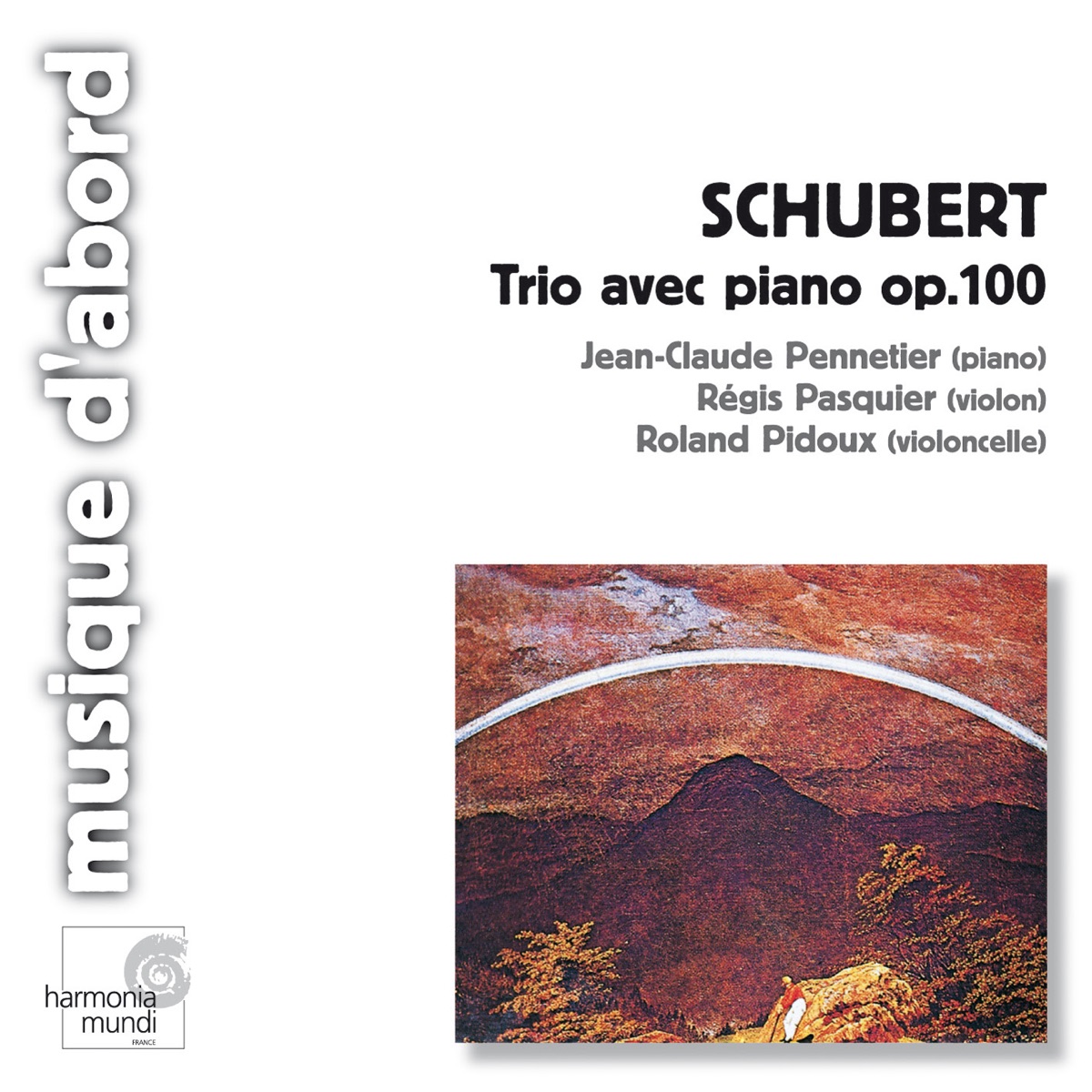 Schubert: Piano Trio, Op. 100 by Jean-Claude Pennetier, Régis Pasquier & Roland Pidoux album cover