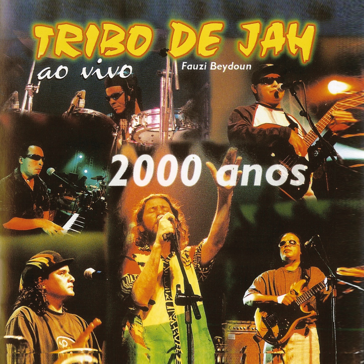 2000 anos (Ao vivo) by Tribo De Jah album cover