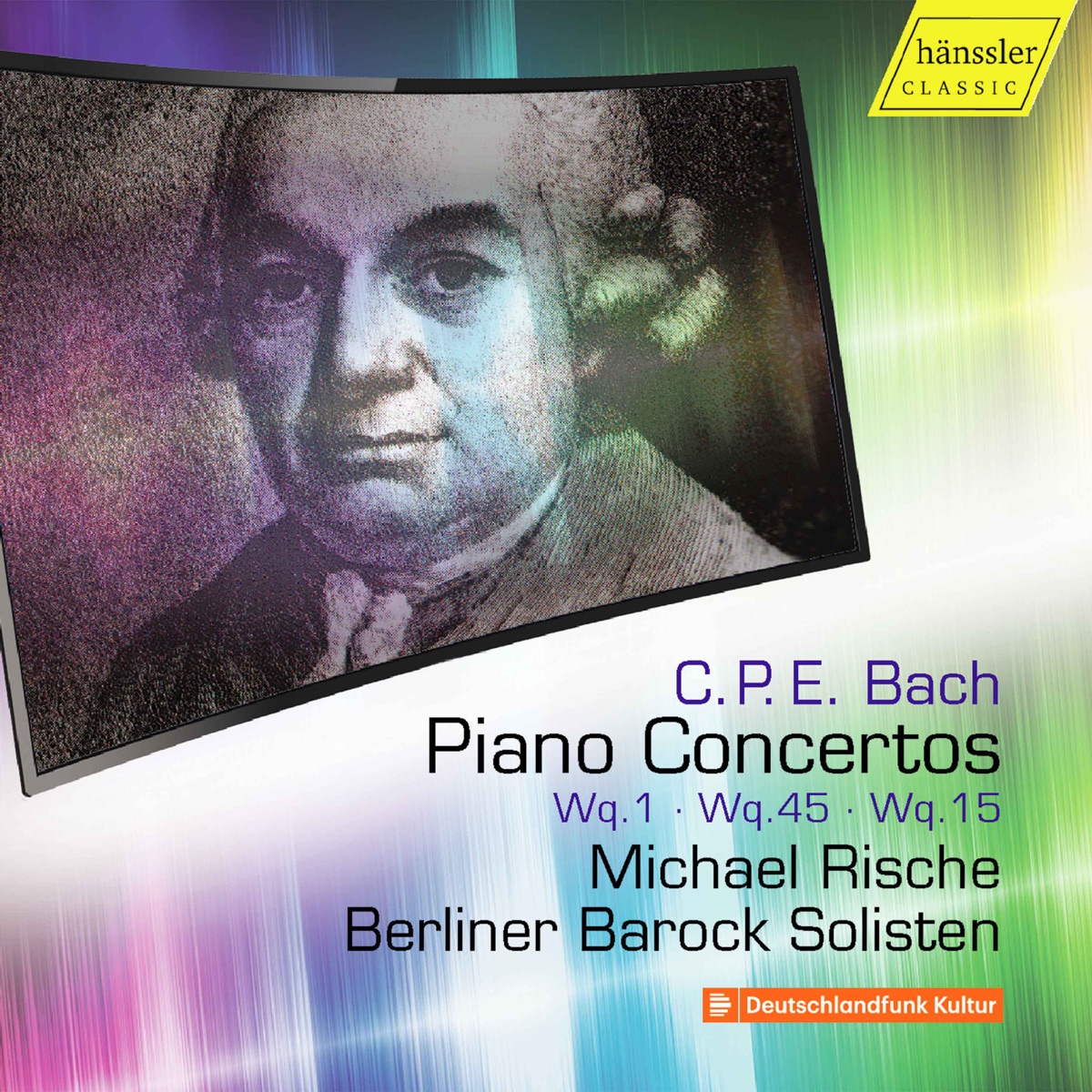 C.P.E. Bach: Piano Concertos, Vol. 5 by Michael Rische & Berliner Barock Solisten album cover