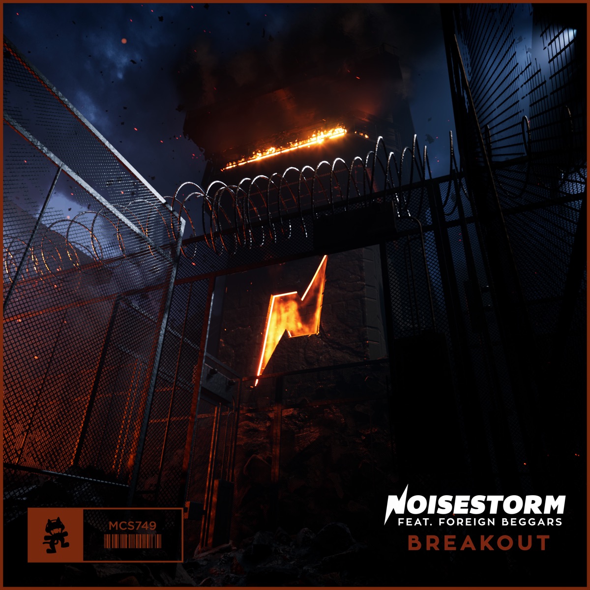 Breakout (feat. Foreign Beggars) - Single by Noisestorm album cover