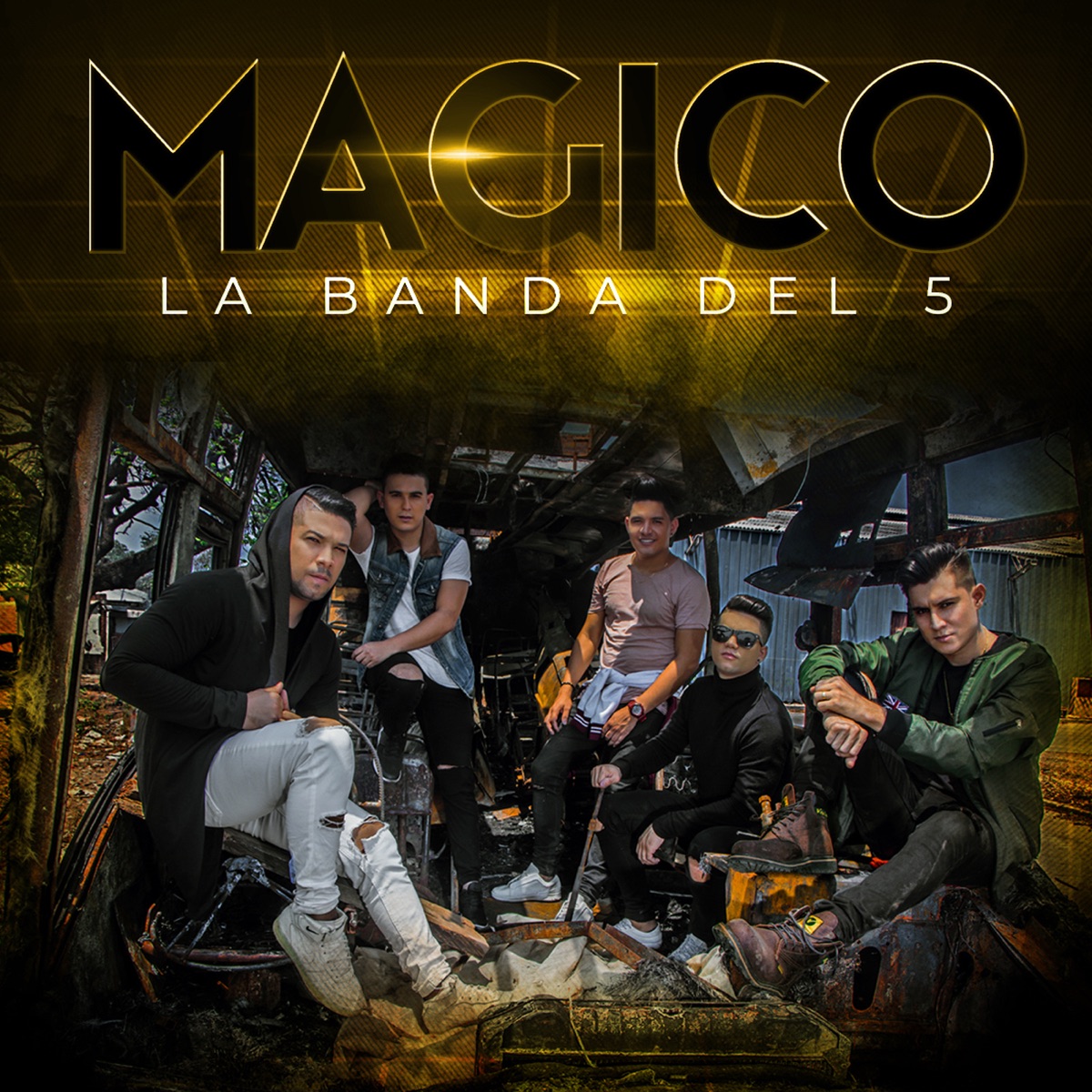 Mágico by La Banda del 5 album cover