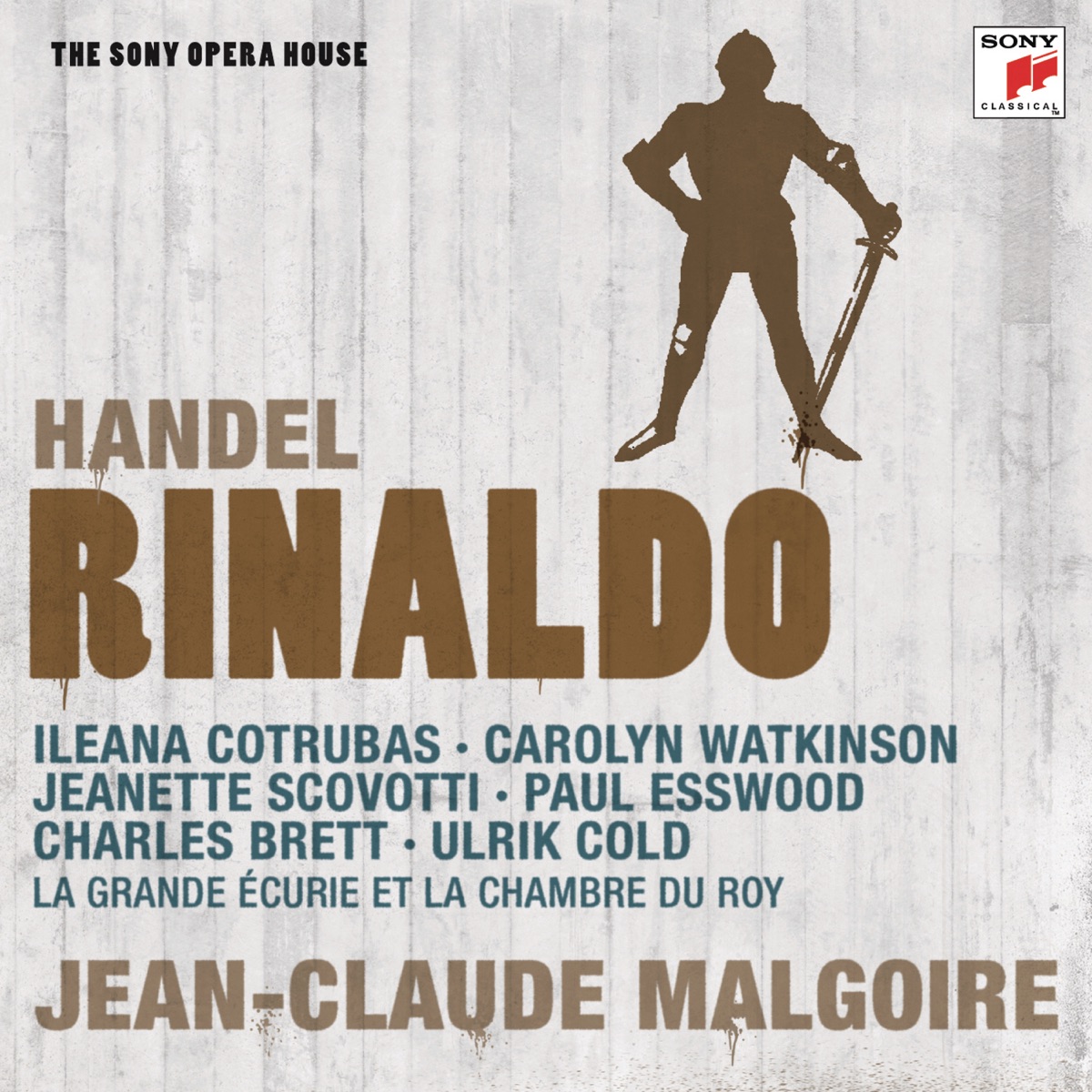 Händel: Rinaldo by Jean-Claude Malgoire, Armand Arapian, Carolyn Watkindon, Charles Brett, Ileana Cotrubas, Jeanette Scovotti, Le Grande Ecurie et La Chambre du Roy, Paul Esswood, Sophie Boulin & Ulrik Cold album cover
