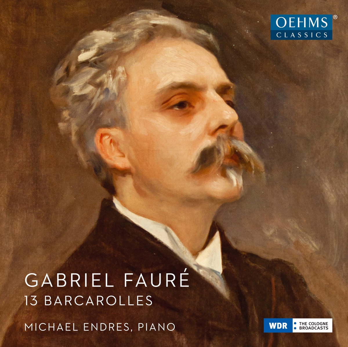 Fauré: 13 Barcarolles by Michael Endres album cover