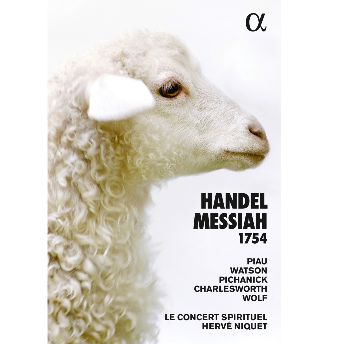 Handel: Messiah, HWV 56 (1754 Version) by Hervé Niquet, Concert Spirituel Chorus & Le Concert Spirituel album cover