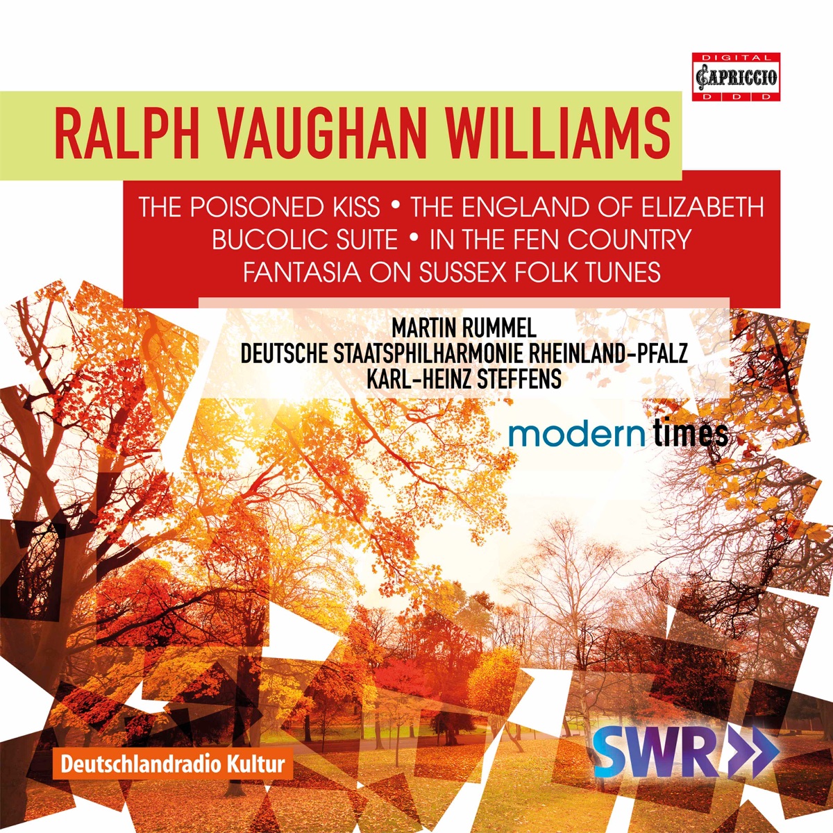 Vaughan Williams: Orchestral Works by Rheinland-Pfalz State Philharmonic Orchestra & Karl-Heinz Steffens album cover