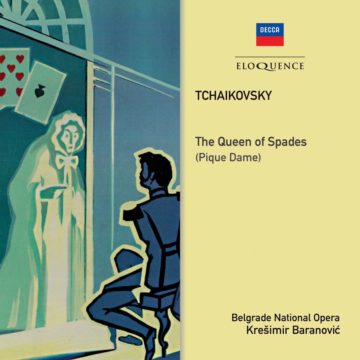 Tchaikovsky: The Queen of Spades by Kreshimir Baranovich, Belgrade National Opera Orchestra & Alexander Marinkovich album cover