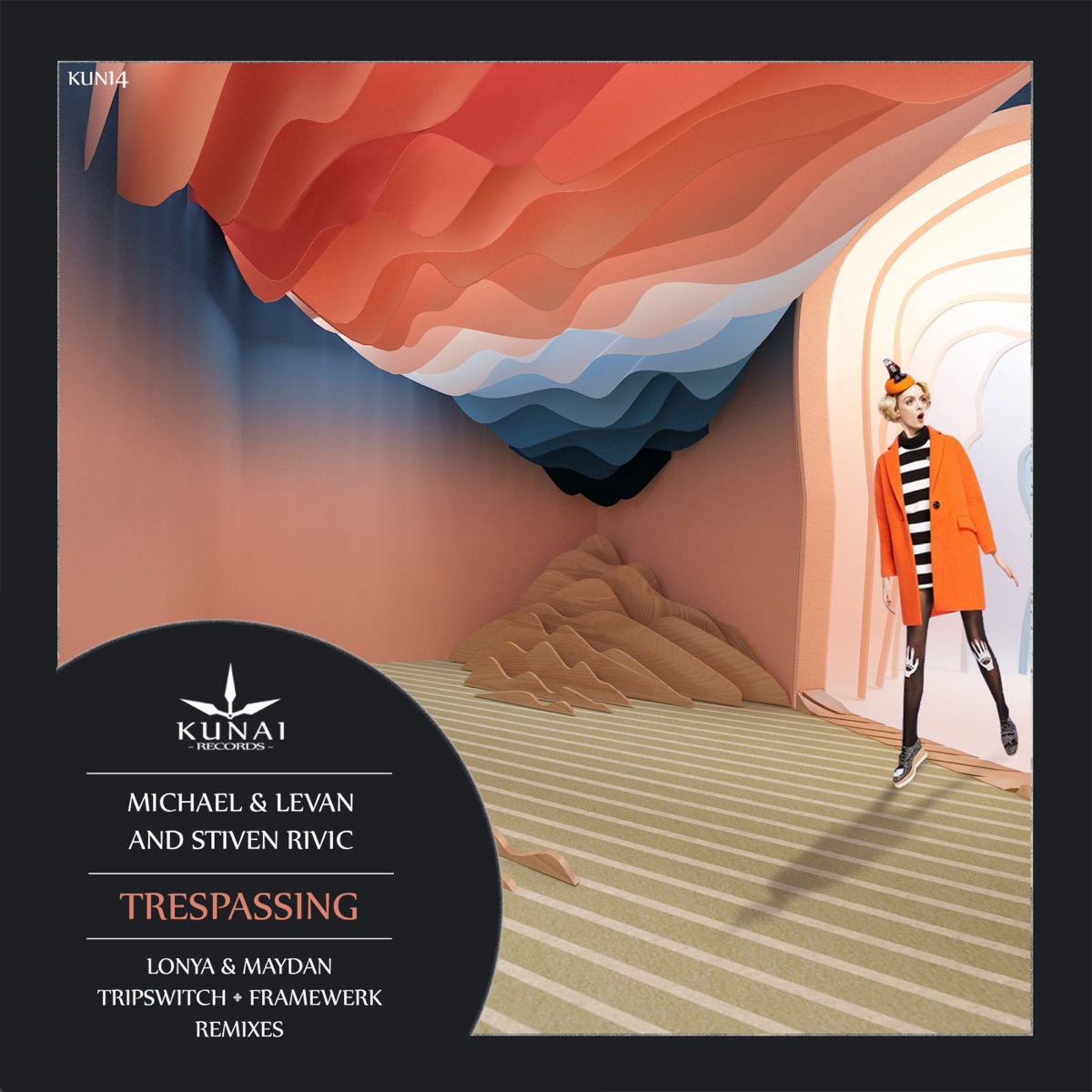 Trespassing by Michael & Levan, Tripswitch & Lonya album cover