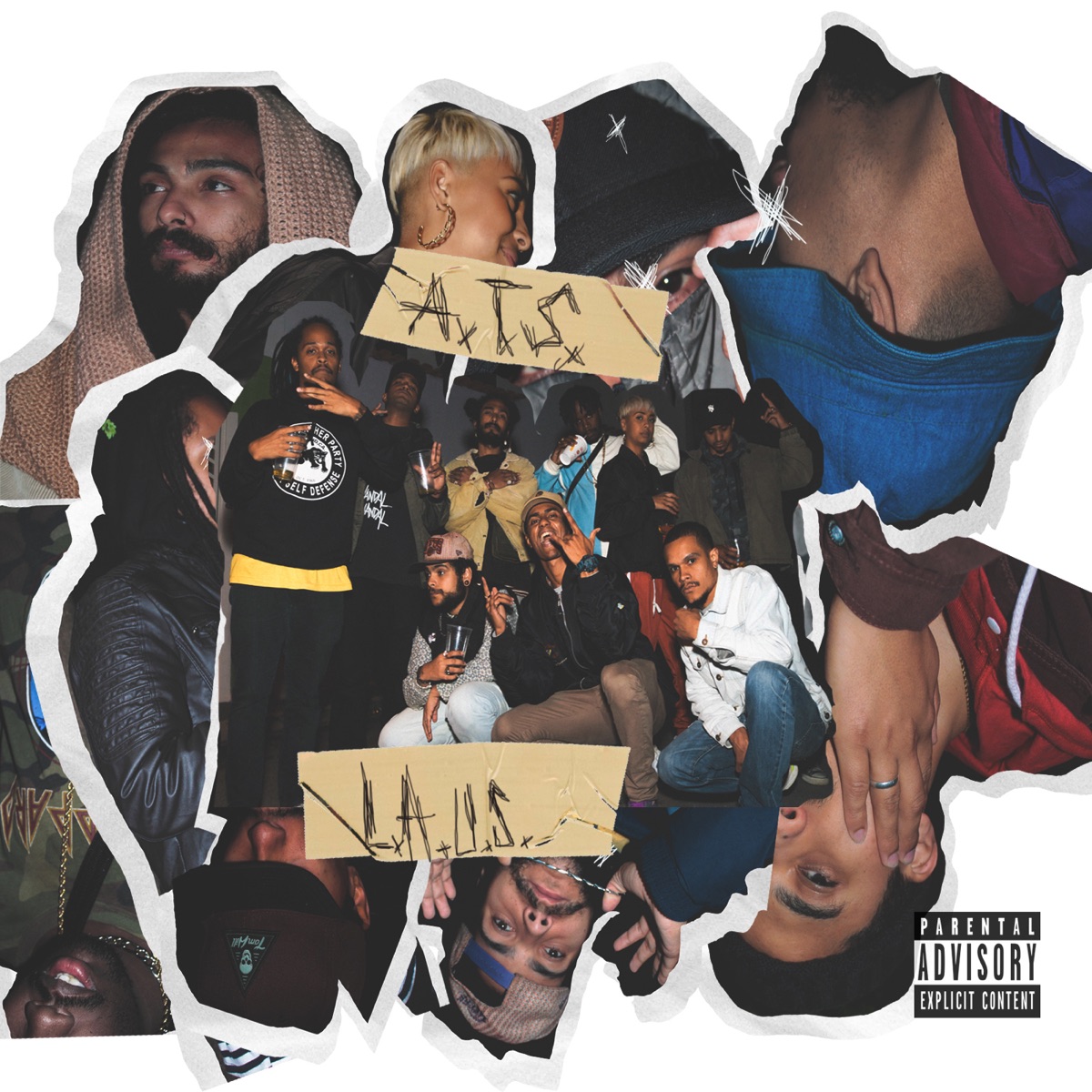 L. A. U. S. - Single (feat. Geenuino, o PAI, Eduardo Duetho, Harri Héui, Bm & Cabelo) - Single by Anti Social Midia album cover