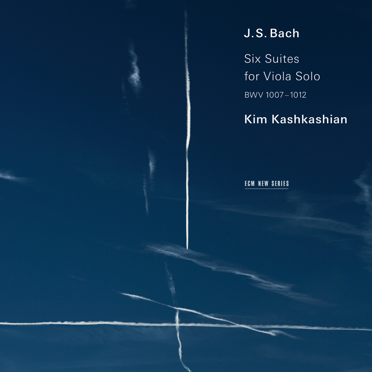 J.S. Bach: Six Suites for Viola Solo by Kim Kashkashian album cover