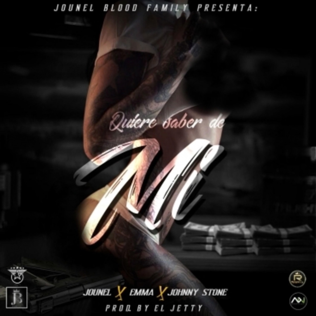 Quieres Saber de Mi (feat. Emma & Johnny Stone) - Single by Jounel album cover