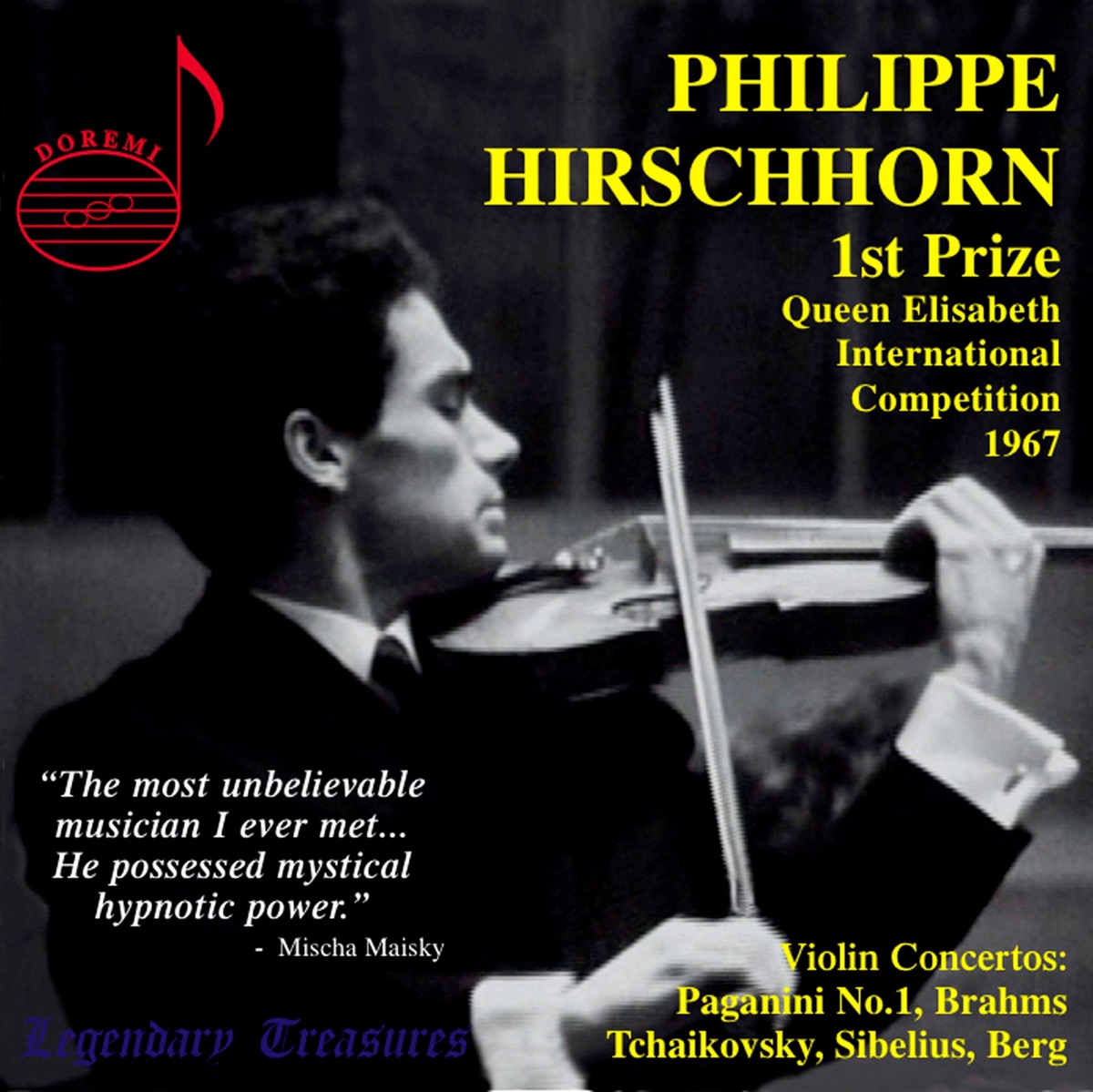 Philippe Hirschhorn (1st Prize Queen Elisabeth International Competition 1967) [Live] by Philippe Hirschhorn album cover