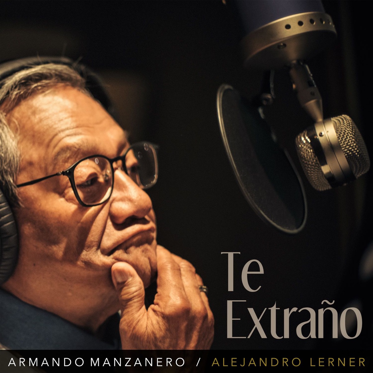 Te Extraño (Acoustic Version) - Single by Armando Manzanero & Alejandro Lerner album cover