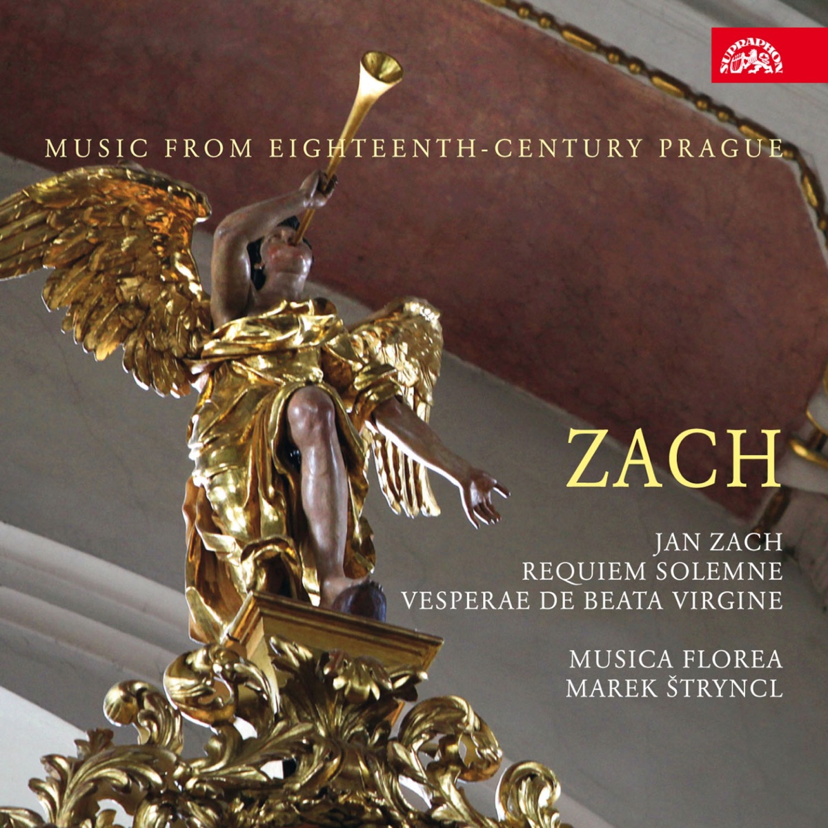 Zach: Requiem solemne, Vesperae de Beata Virgine. Music from 18th Century Prague by Marek Stryncl, Musica Florea & Collegium floreum album cover
