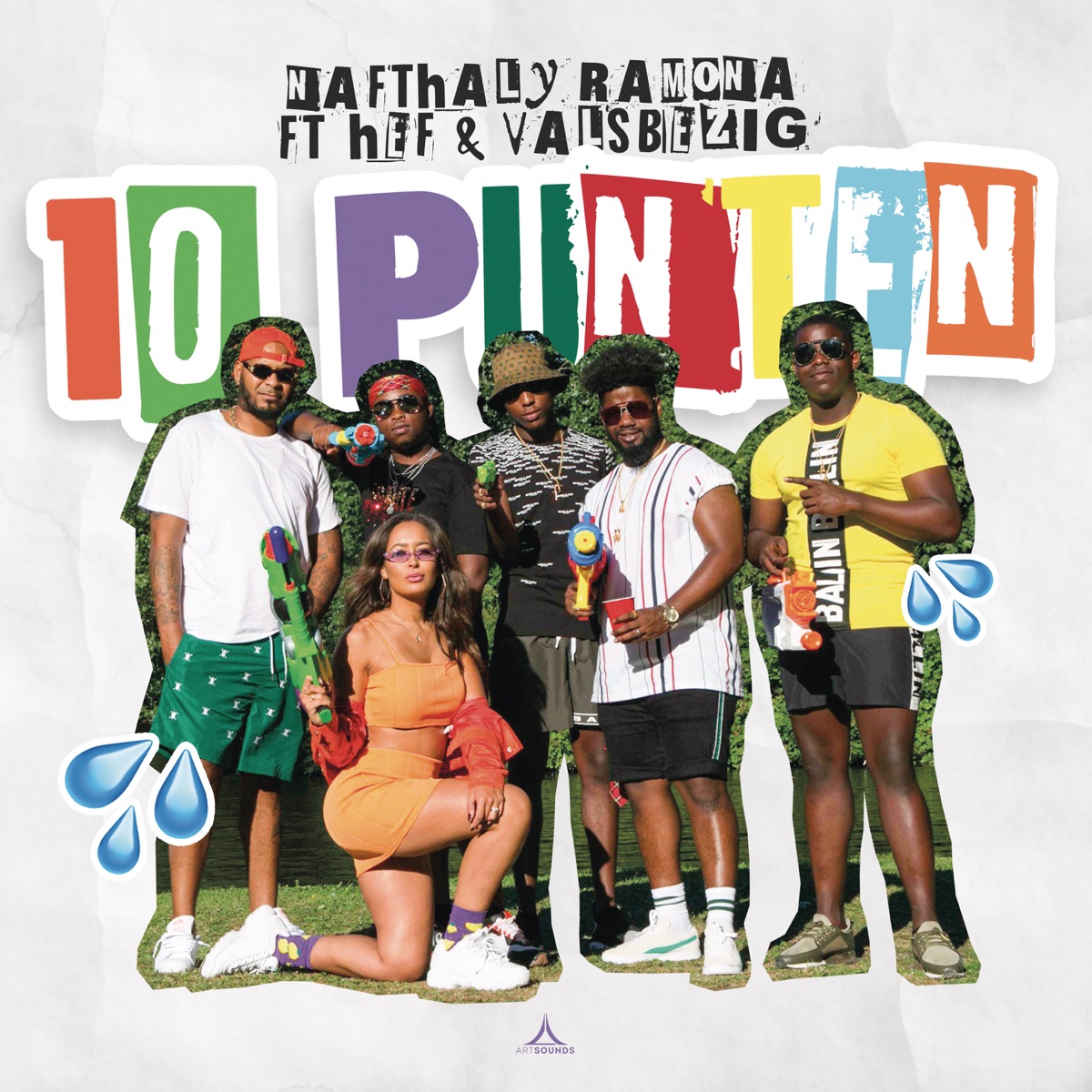 10 Punten (feat. Hef & ValsBezig) - Single by Nafthaly Ramona album cover