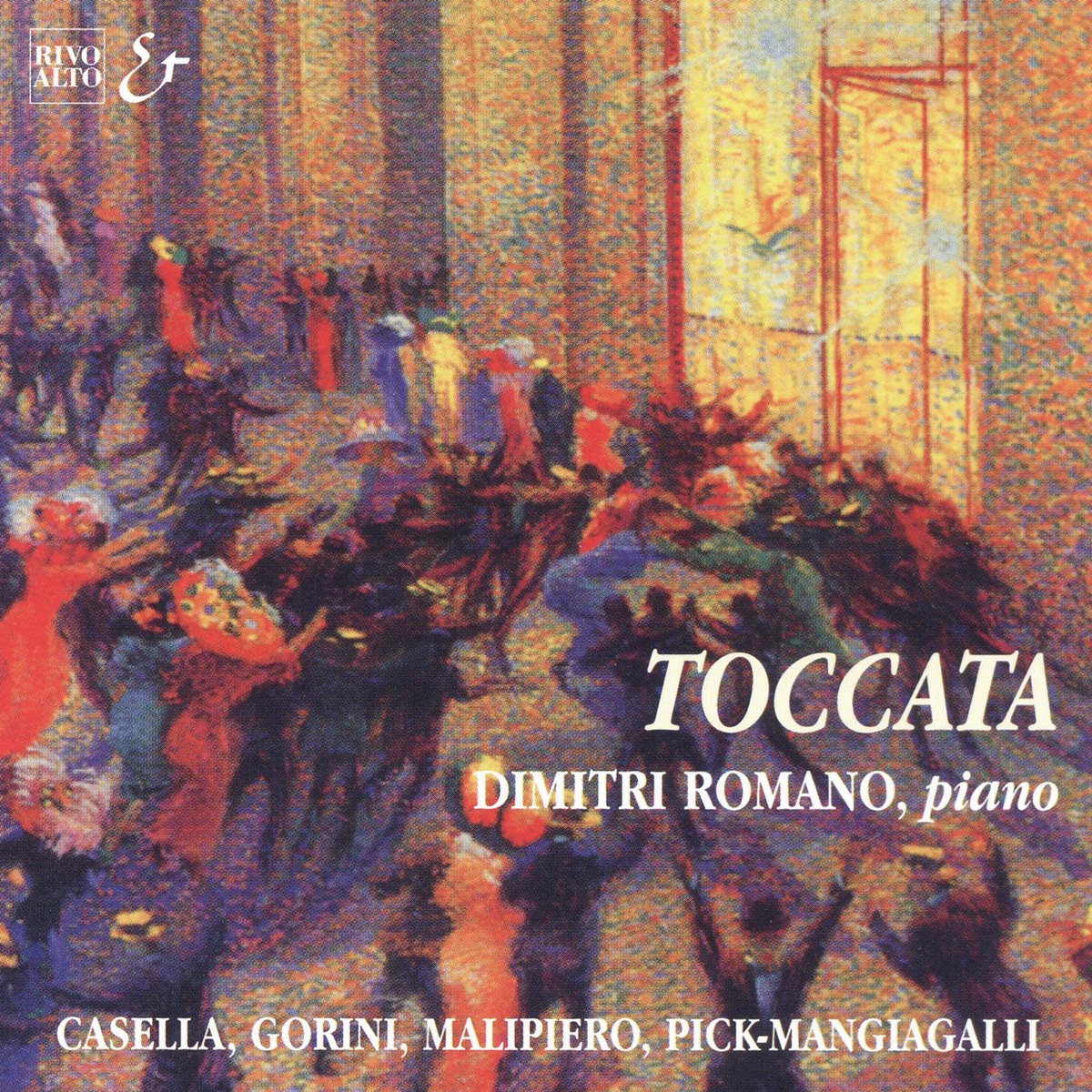 Toccata by Gino Gorini, Alfredo Casella, Gianfrancesco Malipiero, Riccardo Pick Mangiagalli & Dimitri Romano album cover