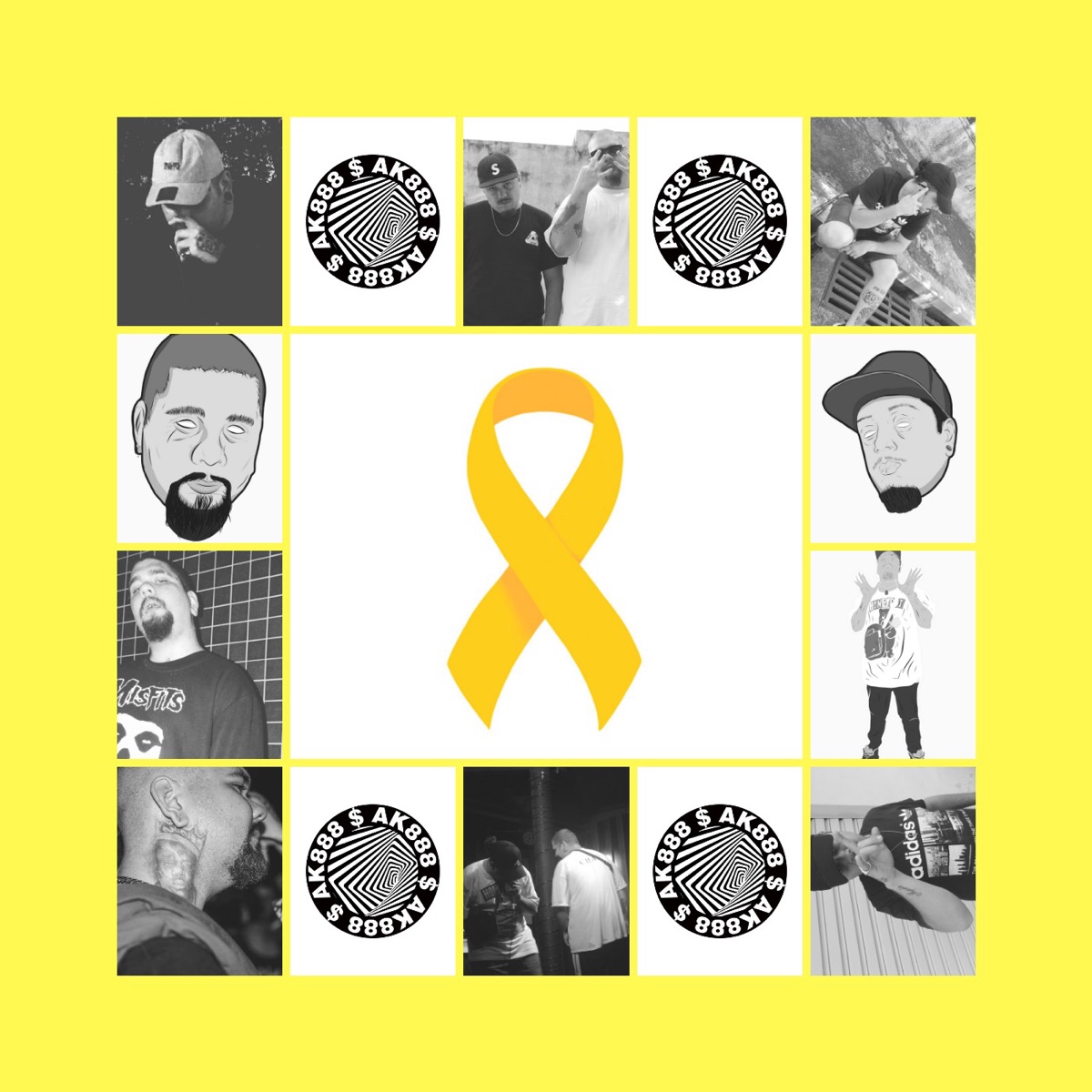 #Rapamarelo - Single by AK 888 album cover