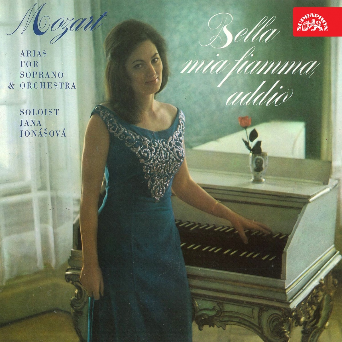 Mozart: Bella mia fiamma, addio by Jana Jonášová, Zdenek Lukas, Chamber Harmonia Orchestra & Prague Chamber Soloists album cover