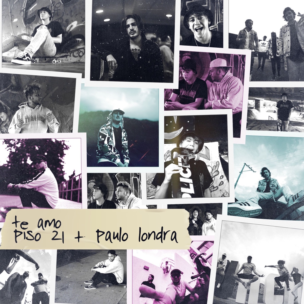 Te Amo - Single by Piso 21 & Paulo Londra album cover