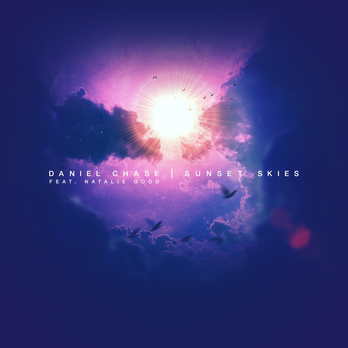 Sunset Skies (feat. Natalie Good) - Single by Daniel Chase album cover