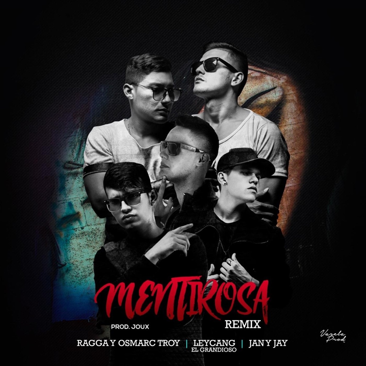 Mentirosa (Remix) [feat. Leycang el Grandioso & Jan y Jay] - Single by Ragga & Osmarc Troy album cover