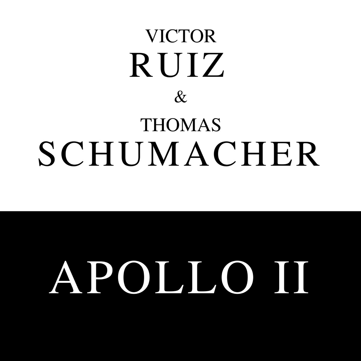 Apollo II by Victor Ruiz & Thomas Schumacher album cover