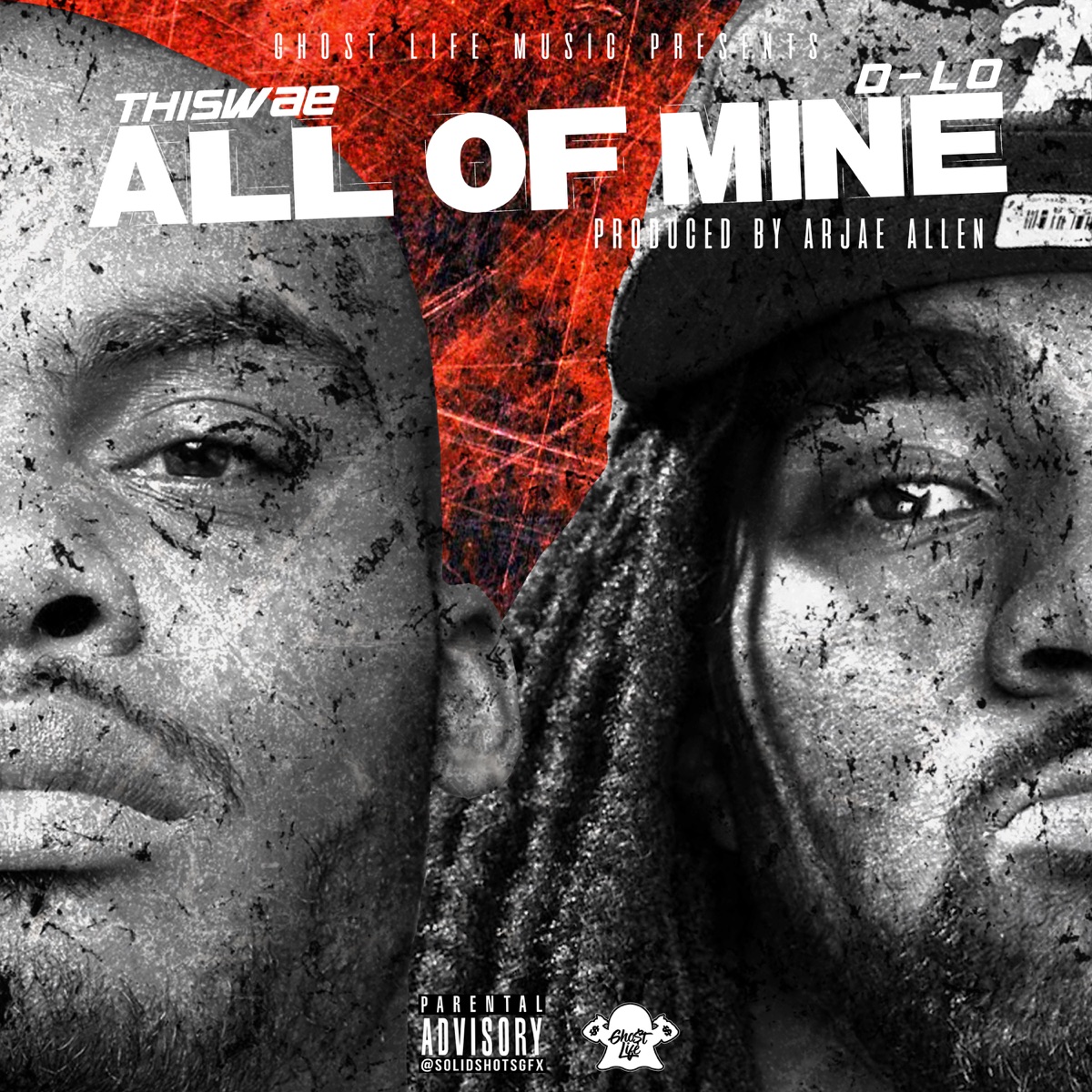 All of Mine (feat. D-Lo) - Single by Thiswae & D-Lo album cover