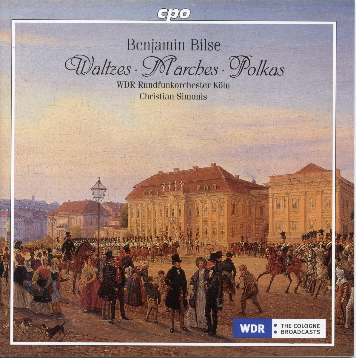 Bilse: Waltzes, Marches & Polkas by WDR Rundfunkorchester Köln & Christian Simonis album cover
