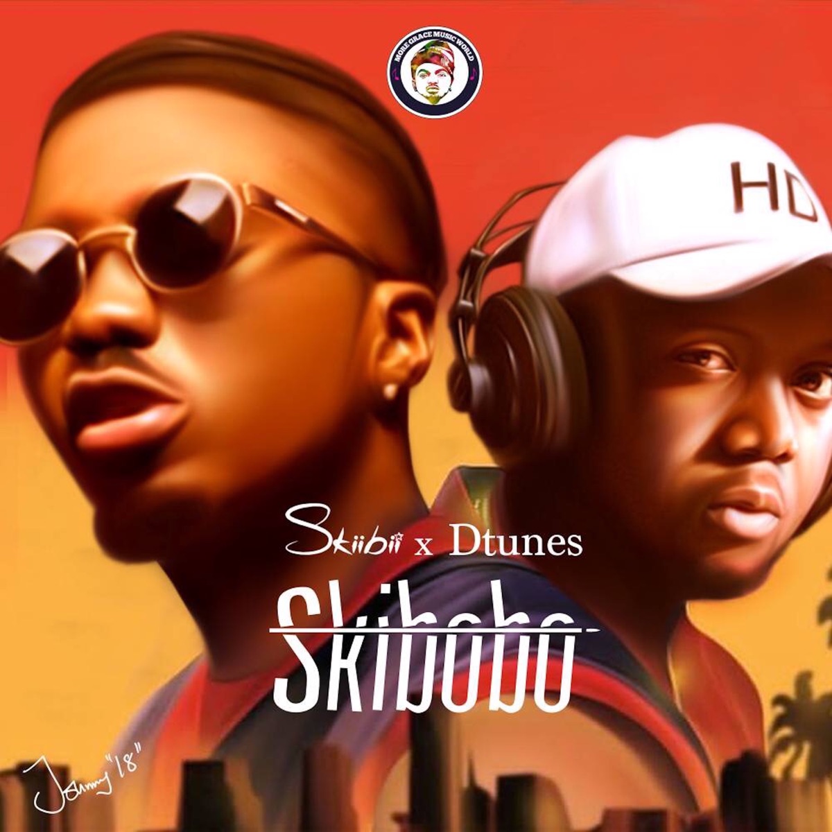 Skibobo (feat. D-tunes) - Single by Skiibii album cover