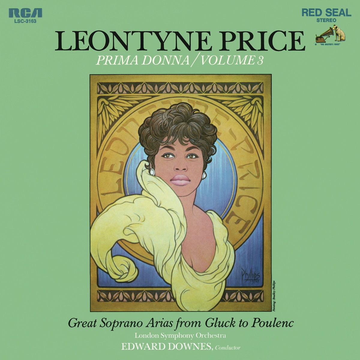 Leontyne Price - Prima Donna, Vol. 3: Great Soprano Arias from Gluck to Poulenc by Leontyne Price, London Symphony Orchestra & Sir Edward Downes album cover