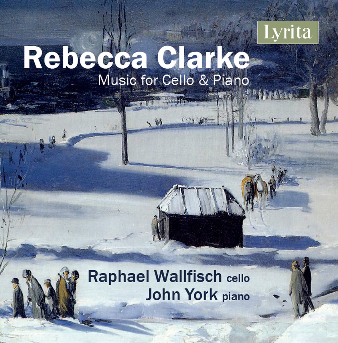 Rebecca Clarke: Music for Cello & Piano by Raphael Wallfisch & John York album cover