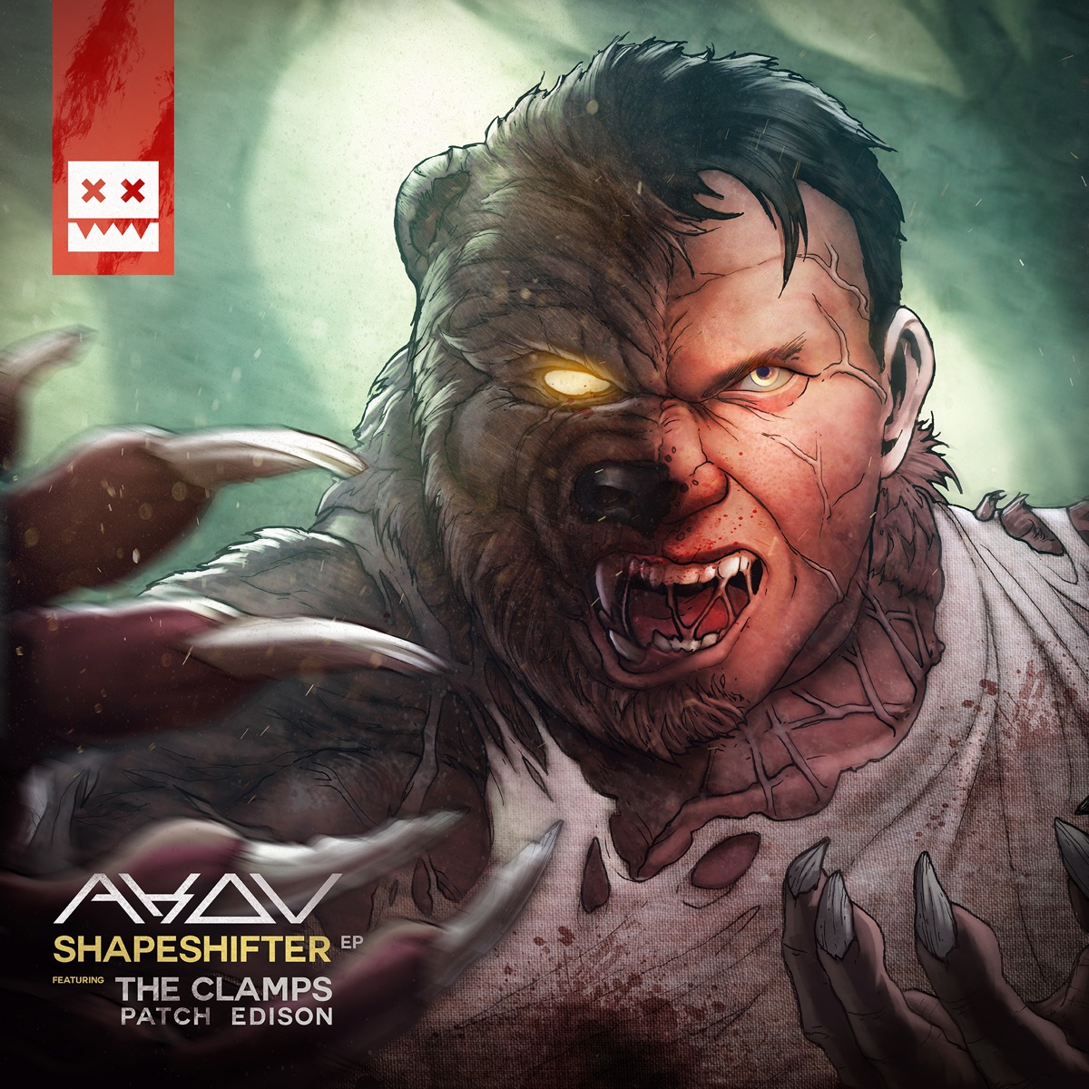 Shapeshifter (feat. Patch Edison & The Clamps) - EP by Akov album cover