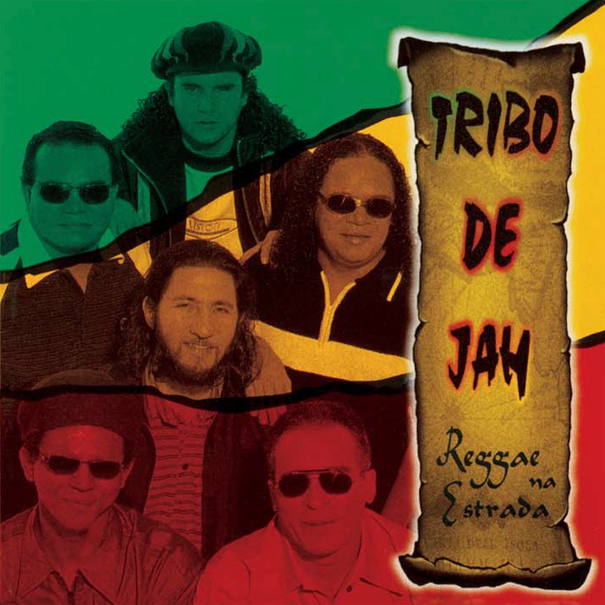 Reggae Na Estrada by Tribo De Jah album cover