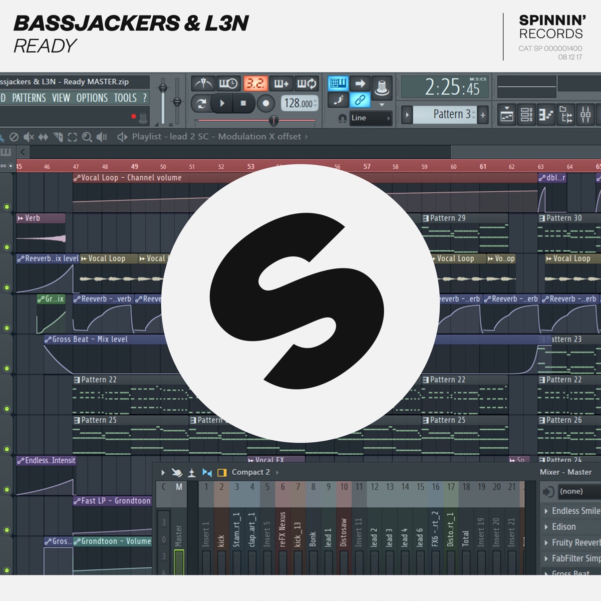 Ready - Single by Bassjackers & L3N album cover