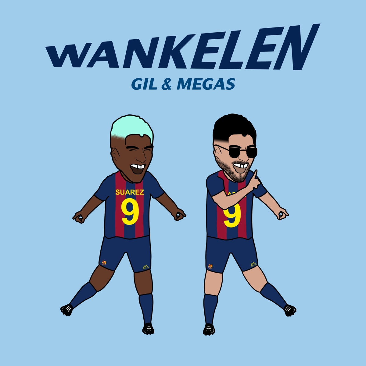 Wankelen - Single by Gil & Megas album cover