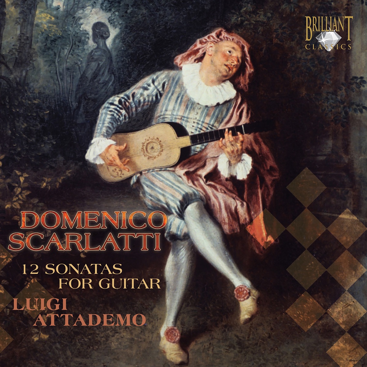 Scarlatti: Sonatas for Guitar by Luigi Attademo album cover