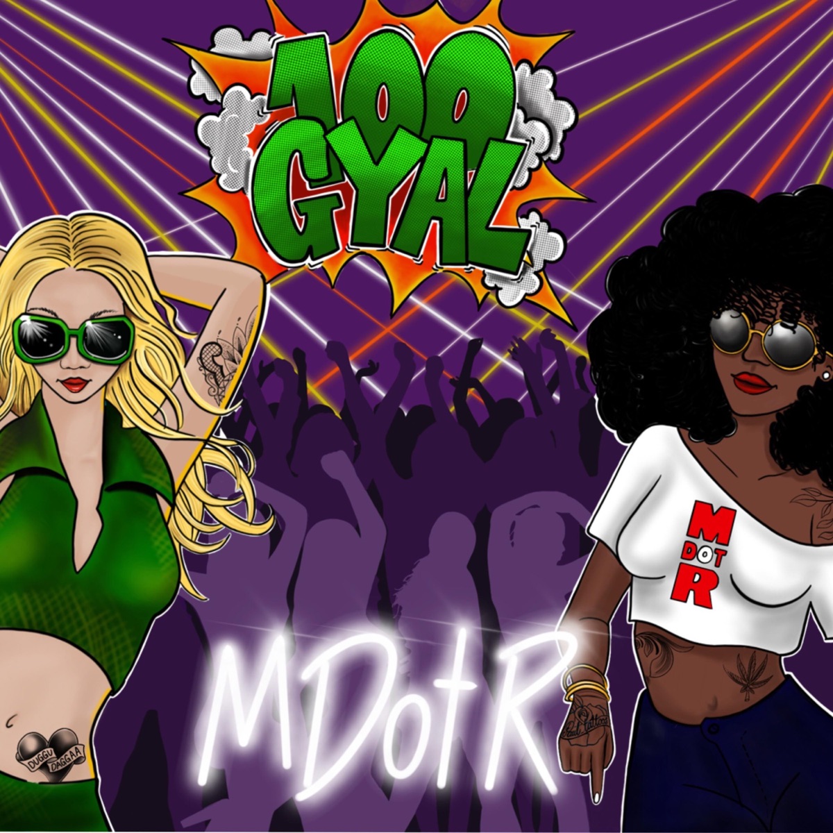 100 Gyal (Mixtape) by M Dot R album cover