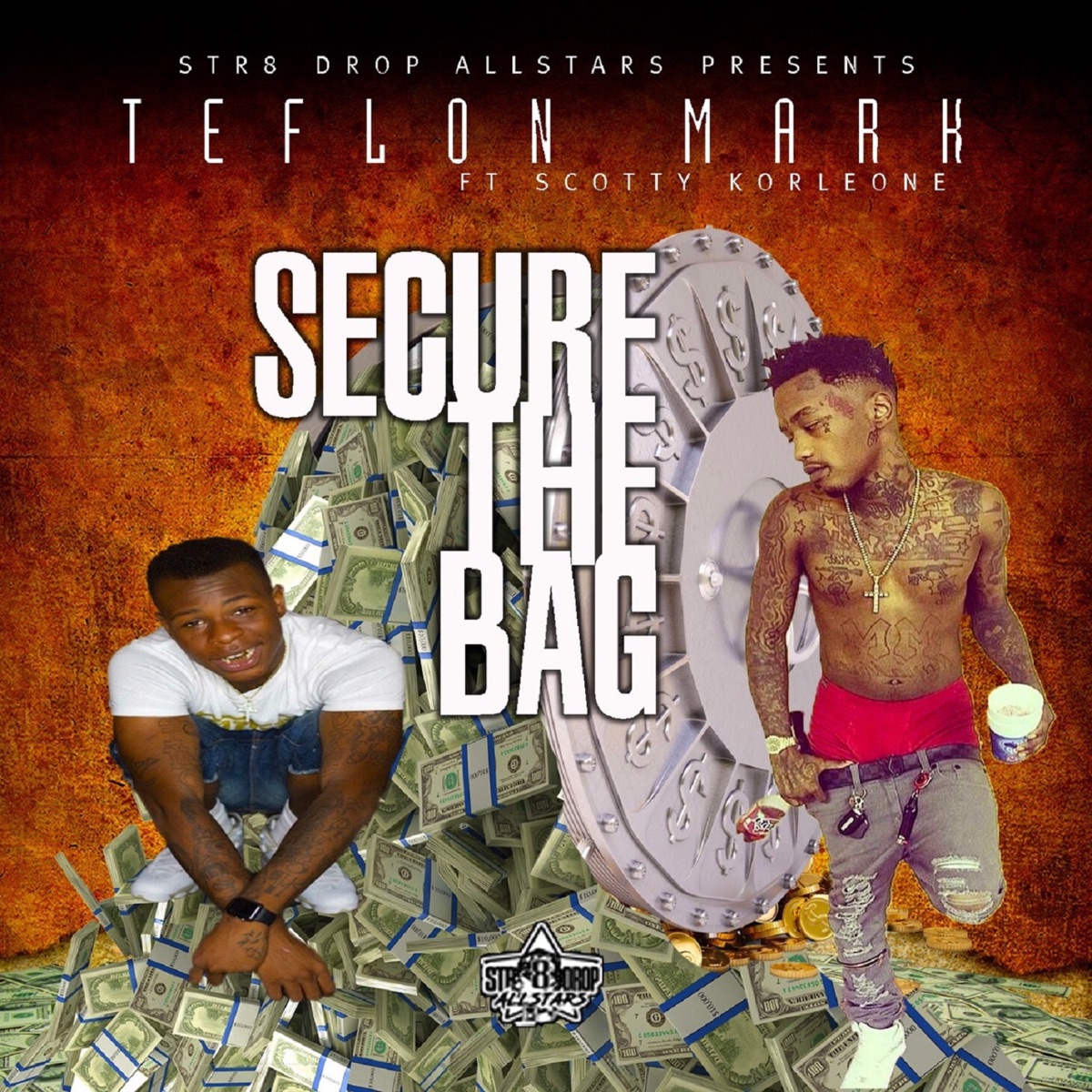 Secure the Bag (feat. Scotty Korleone) - Single by Teflon Mark album cover