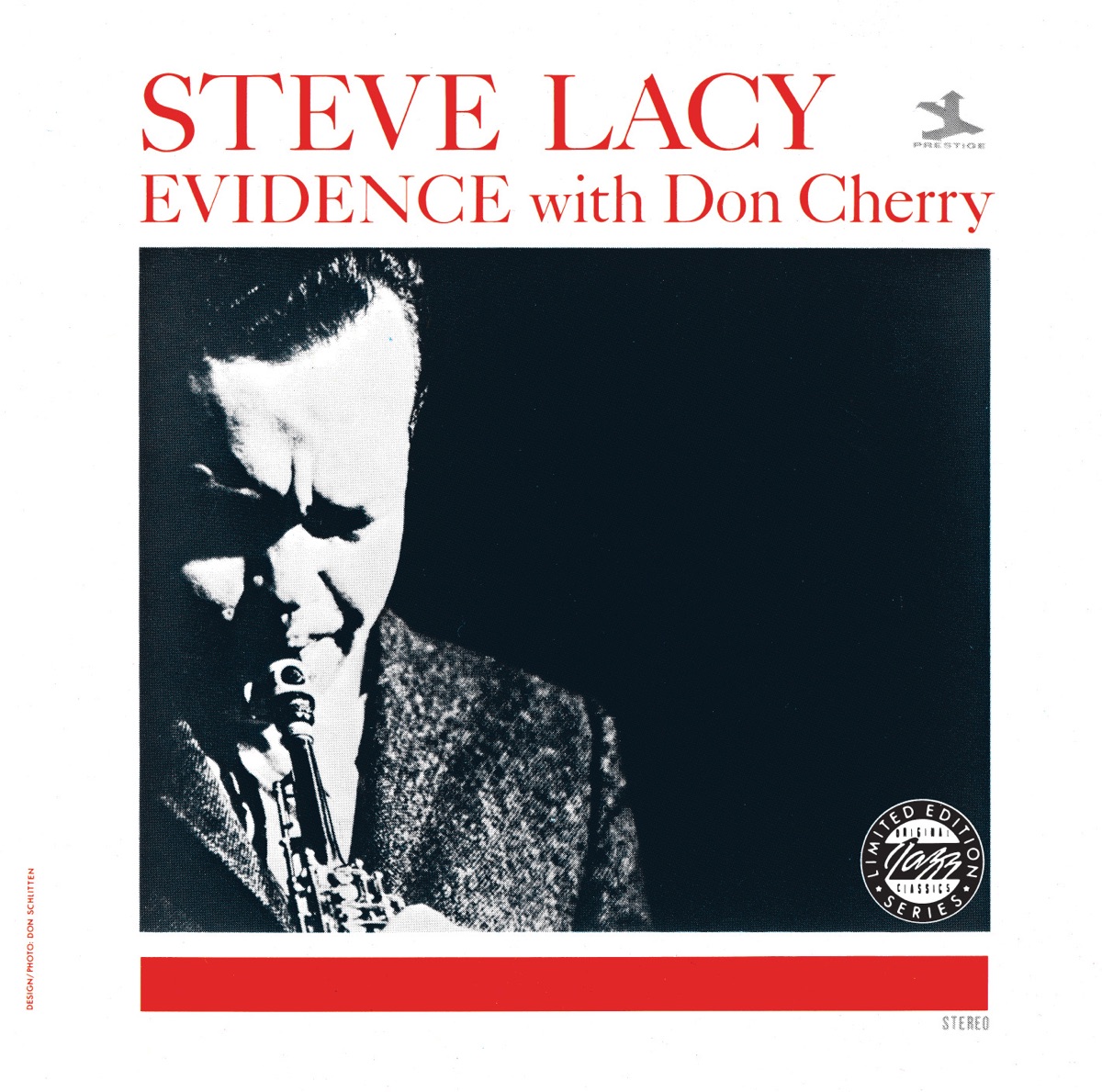 Evidence (with Don Cherry) by Steve Lacy album cover