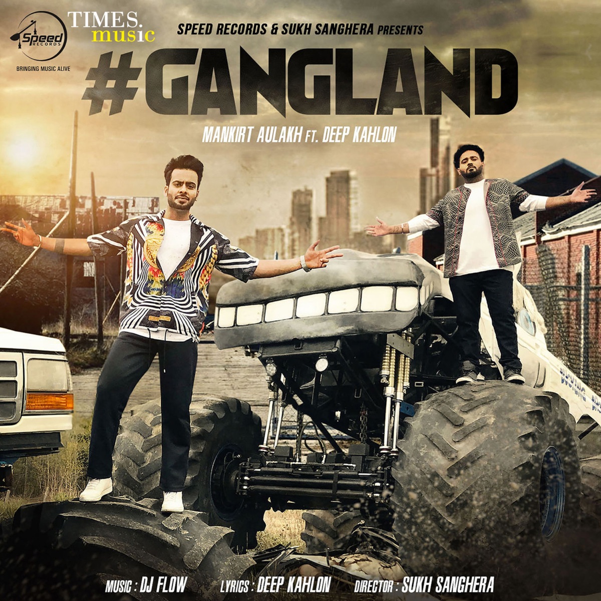 Gangland - Single (feat. Deep Kahlon) - Single by Mankirt Aulakh album cover