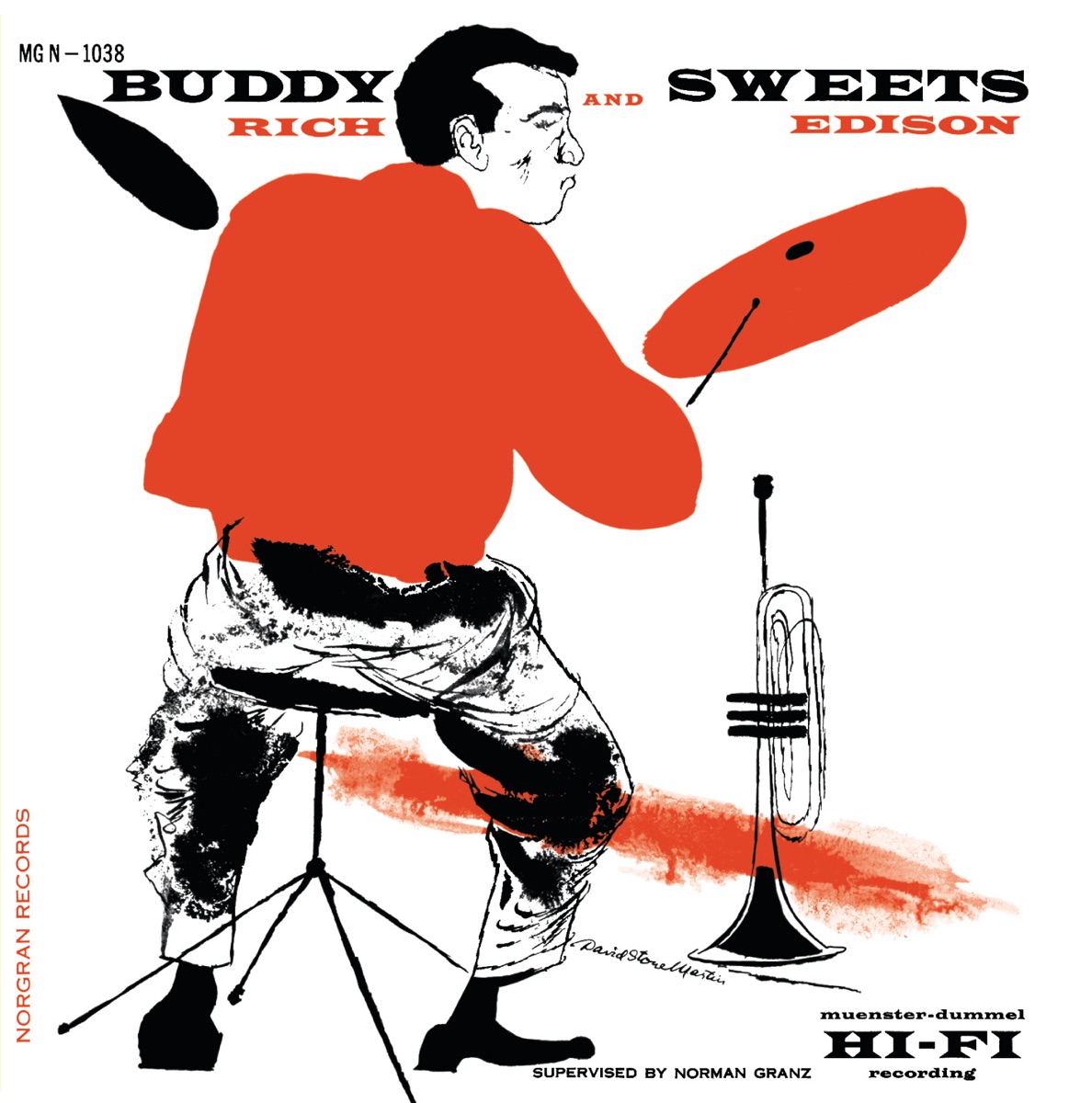 Buddy and Sweets by Buddy Rich & Harry Edison album cover