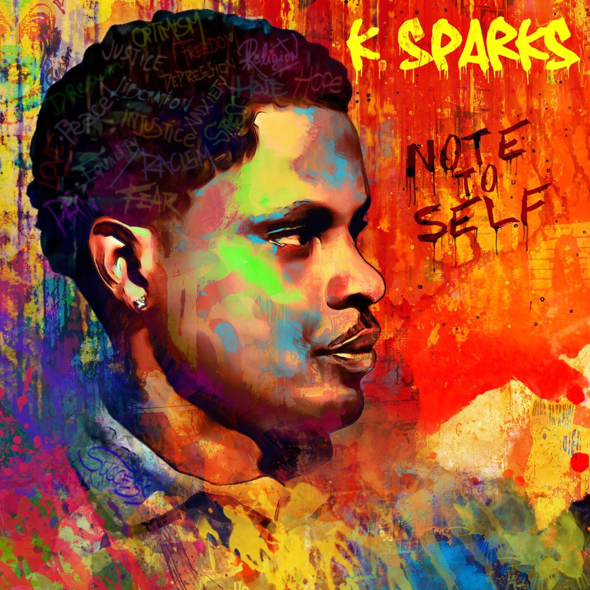 Note to Self (Deluxe Version) by K. Sparks album cover