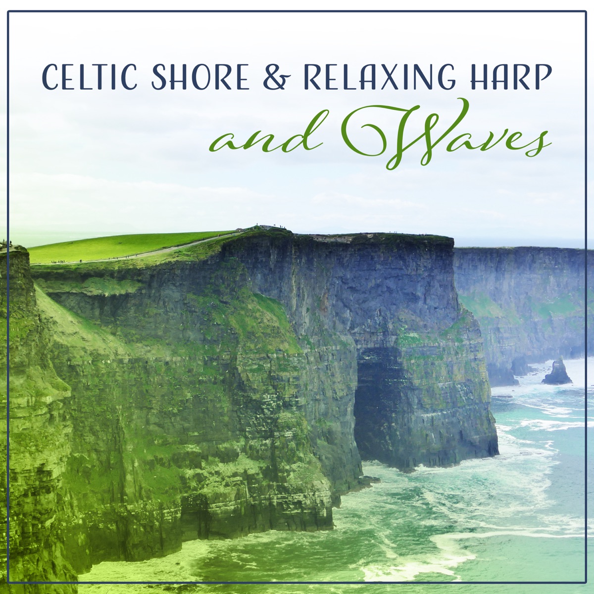 Celtic Shore & Relaxing Harp and Waves: Earth Spirit, Mind Easing, Mindfulness Connection, Liquid Meditation, Soothing Ambient by Relaxing Nature Sounds Collection album cover