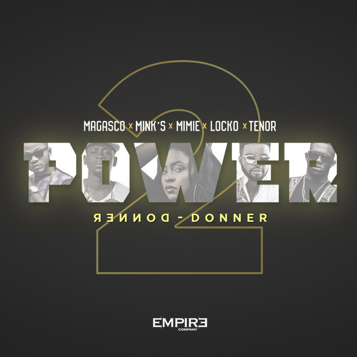 Donner Donner (Power 2) - Single by Magasco, Minks, Mimie, Locko & Tenor album cover