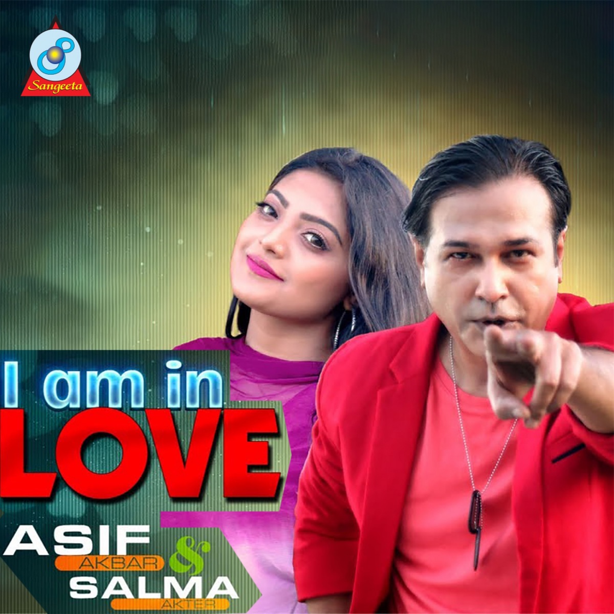I Am In Love - Single by Asif Akbar & Salma Akter album cover