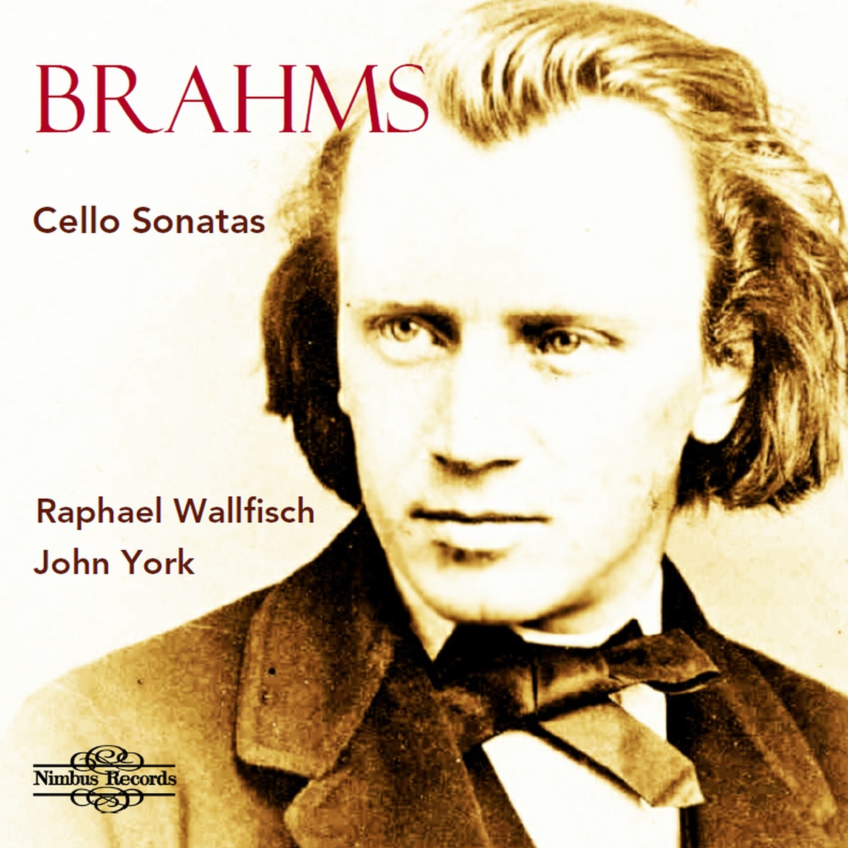 Brahms: Cello Sonatas by Raphael Wallfisch & John York album cover