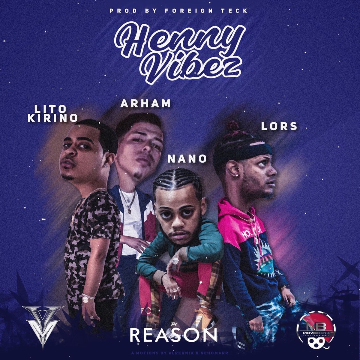 Henny Vibez (feat. Lito Kirino, Arham & Lors) - Single by Nano La Diferencia album cover