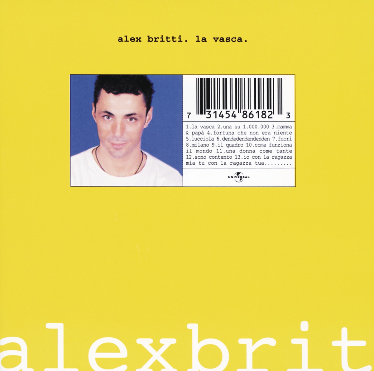La vasca (Sanremo Edition) by Alex Britti album cover
