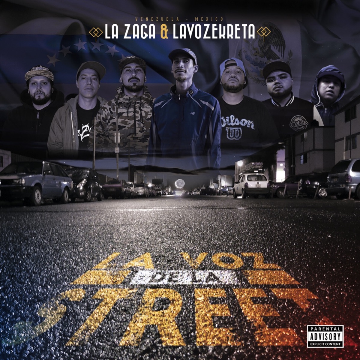 La Voz De La Street EP by La Zaga & Lavozekreta album cover