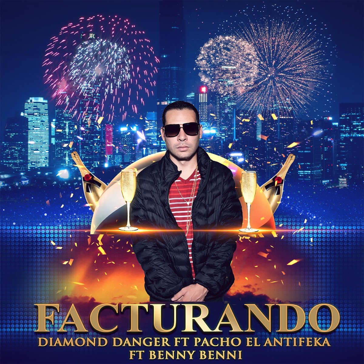 Facturando (Remix) [feat. Benny Benni & Pacho El Antifeka] - Single by Diamond Danger album cover